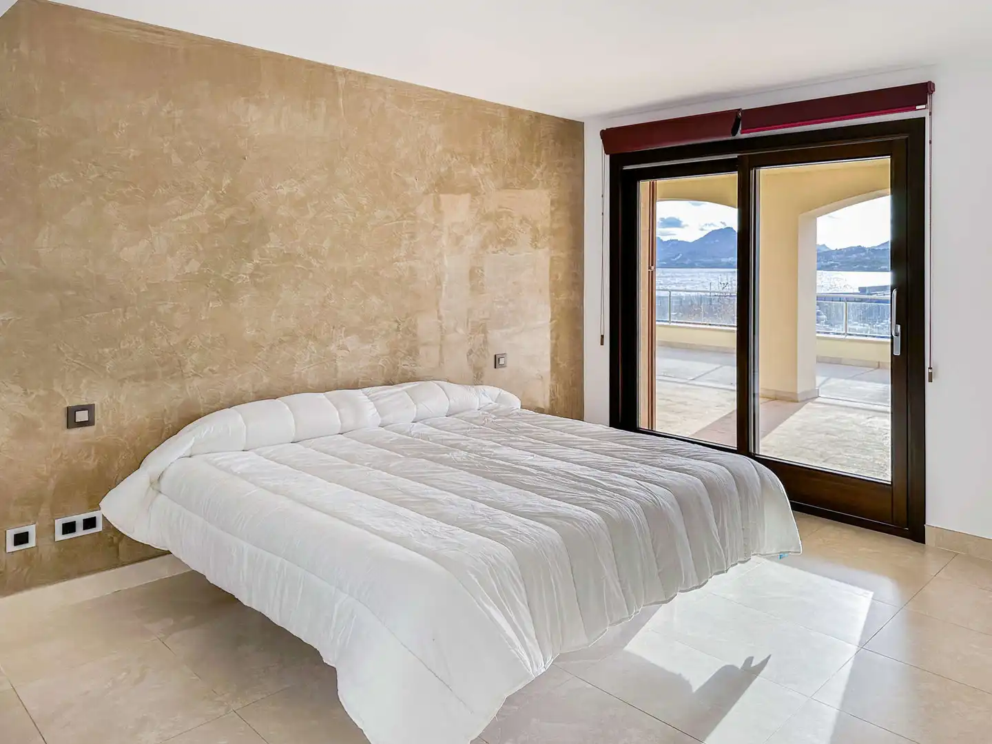 Schlafzimmer von Wohnung zur Miete in Capdepera mit Klimaanlage, Terrasse und Möbliert