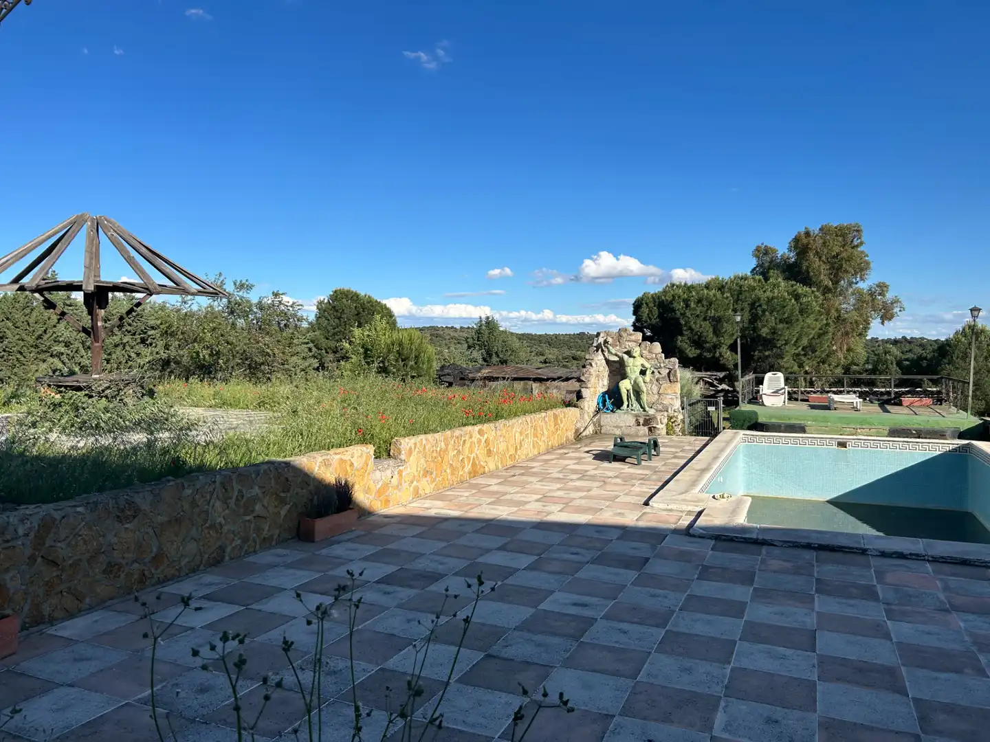 Jardín de Finca rústica en venta en Navas del Rey con Calefacción, Jardín privado y Terraza