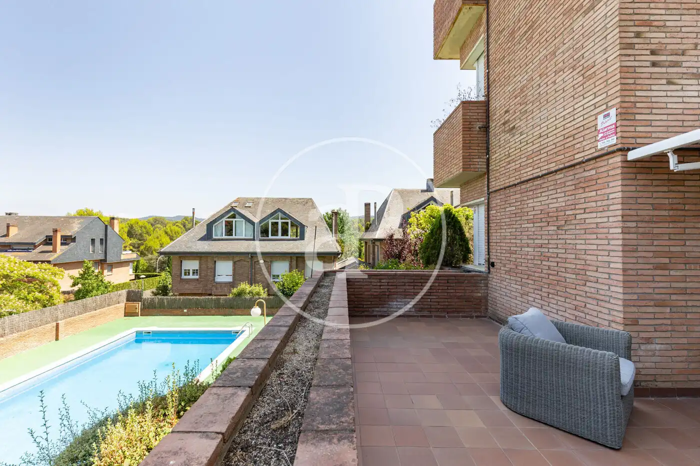 Terrassa de Pis en venda en Sant Cugat del Vallès amb Aire condicionat, Calefacció i Jardí privat
