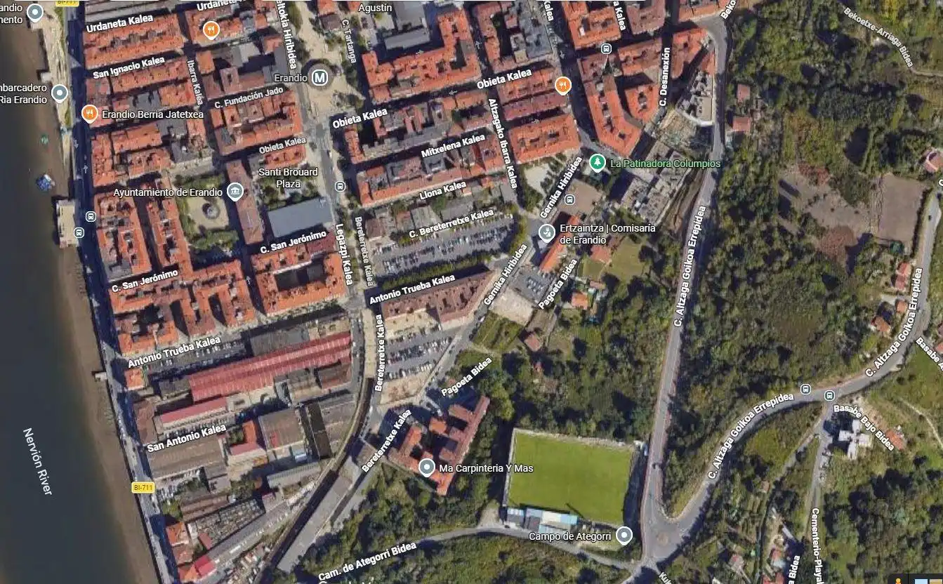 Vista exterior de Apartament en venda en Erandio amb Terrassa, Traster i Balcó