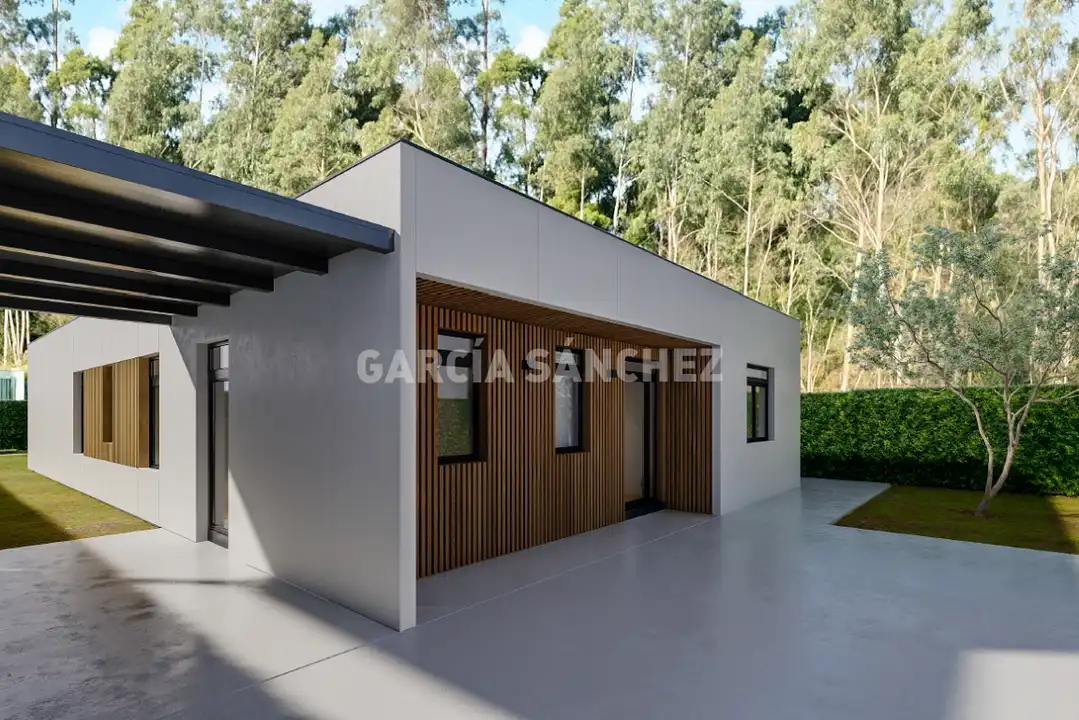 Jardí de Casa o xalet en venda en Boiro amb Jardí privat, Terrassa i Piscina