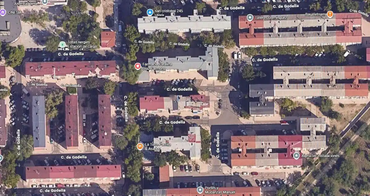 Vista exterior de Piso en venta en Madrid