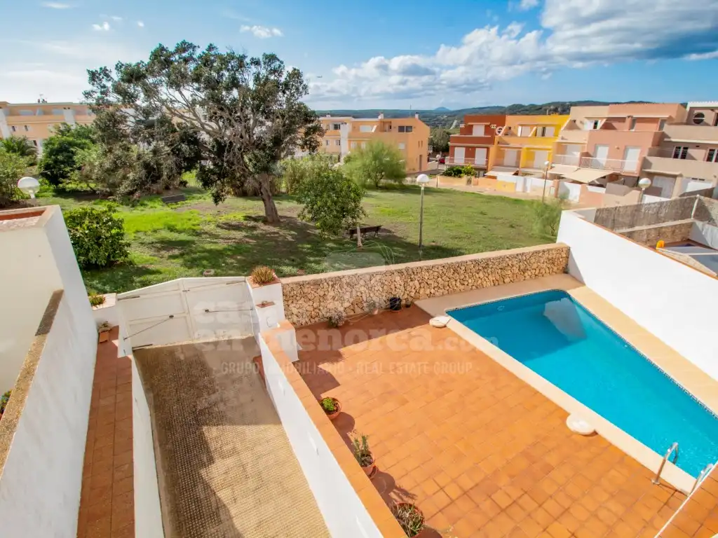 Terrassa de Casa o xalet en venda en Maó - Mahón amb Jardí privat, Terrassa i Piscina