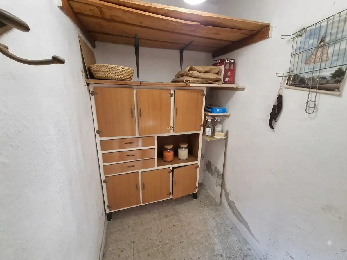 Cocina de Casa adosada en venta en Carrión de Calatrava con Calefacción, Terraza y Trastero