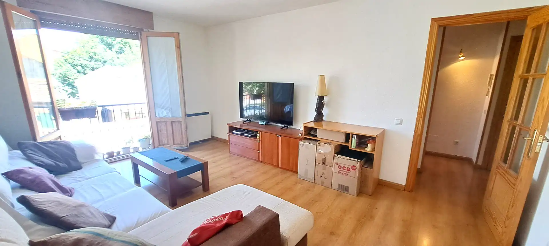 Sala d'estar de Dúplex en venda en Valdetorres de Jarama amb Calefacció, Parquet i Balcó