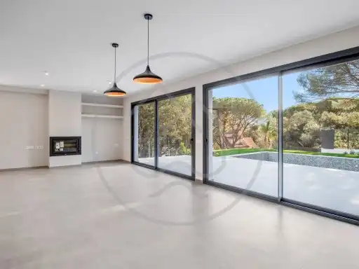 Living room of Houses for sale in Calonge i Sant Antoni  with Air Conditioner, Heating and Private garden