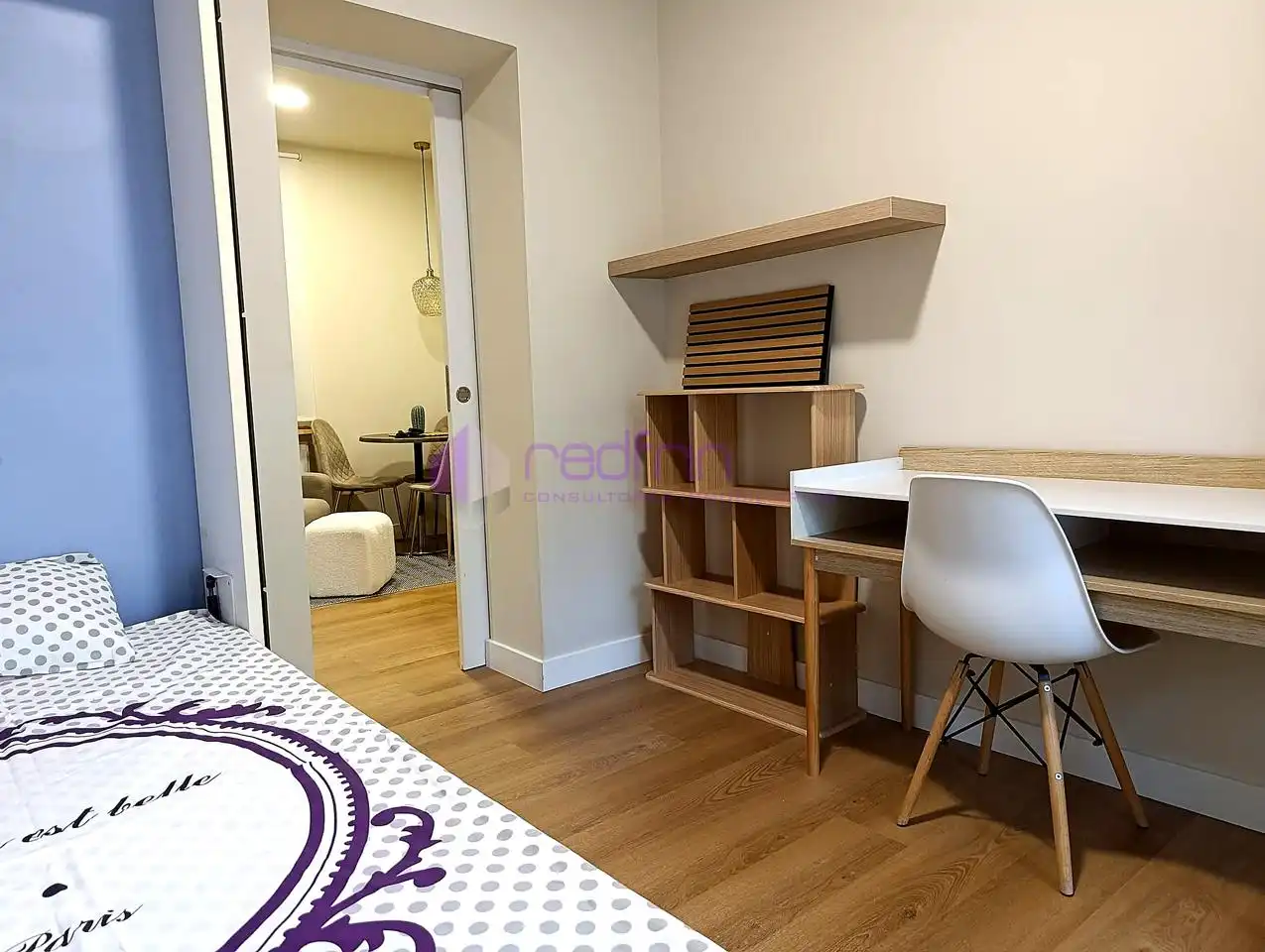 Bedroom of Flat for sale in Madrid