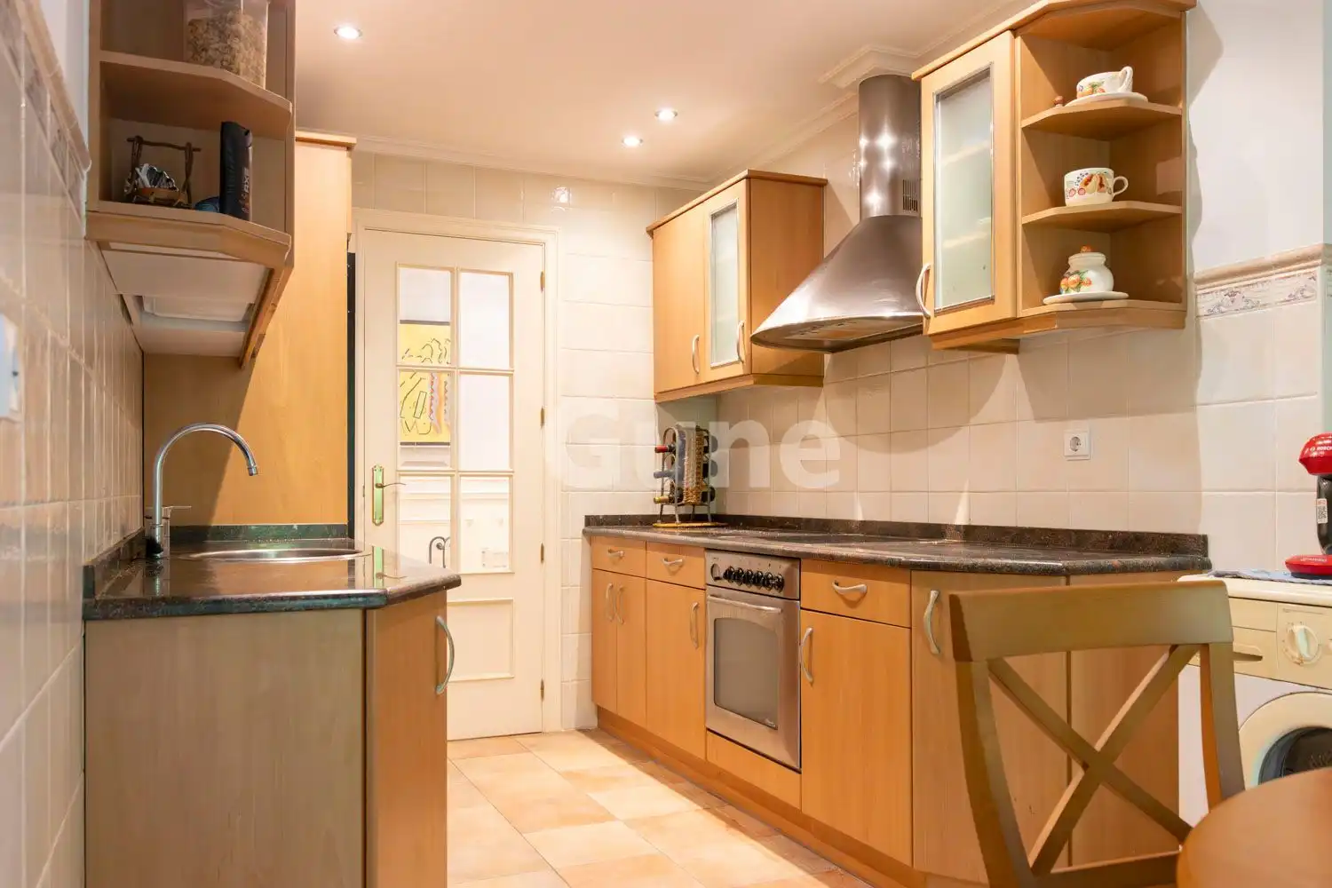 Cocina de Piso en venta en Urretxu con Calefacción, Jardín privado y Terraza