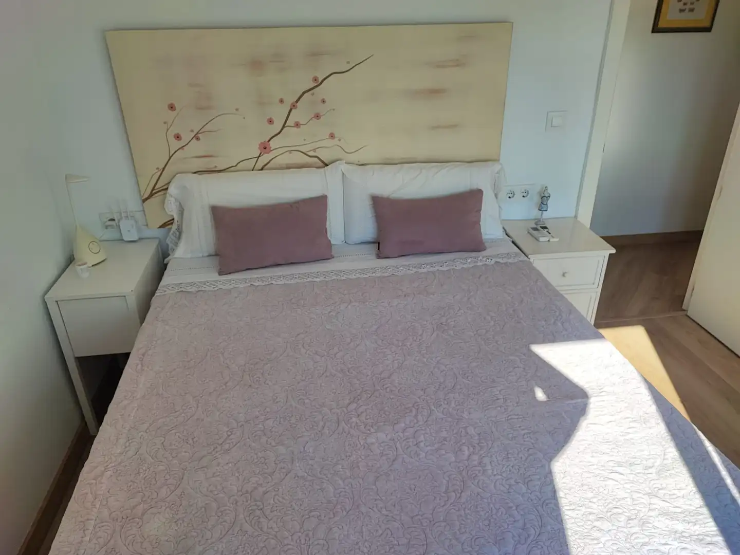 Schlafzimmer von Dachboden zum Verkauf in Tarragona mit Klimaanlage, Heizung und Parkett