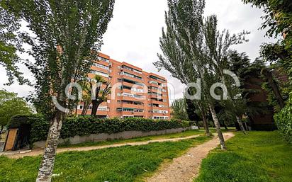 Exterior view of Flat for sale in  Madrid Capital  with Air Conditioner