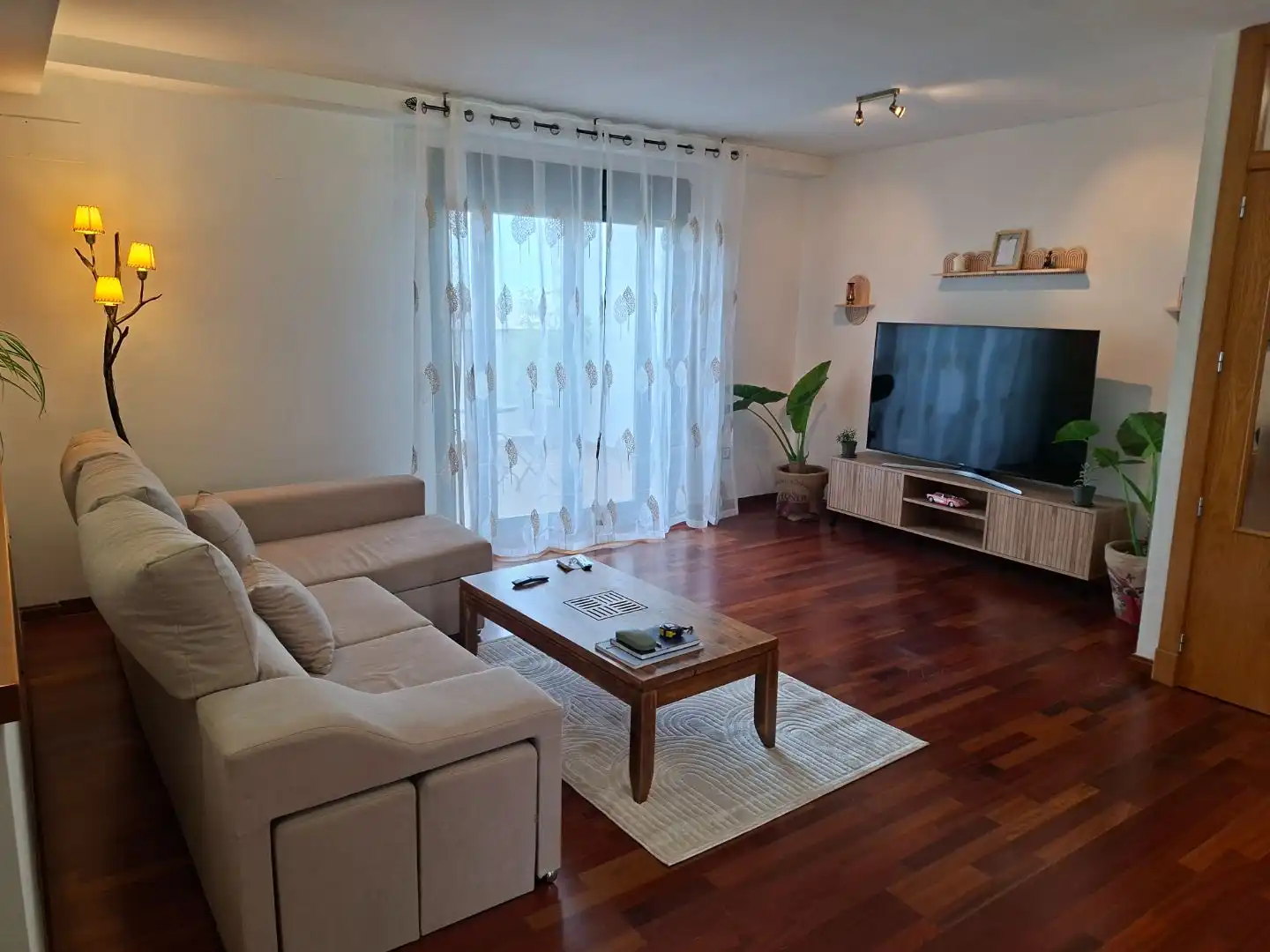 Sala de estar de Piso de alquiler en La Salobreja