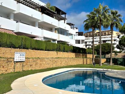 Exterior view of Flat for sale in Mijas  with Air Conditioner, Terrace and Storage room