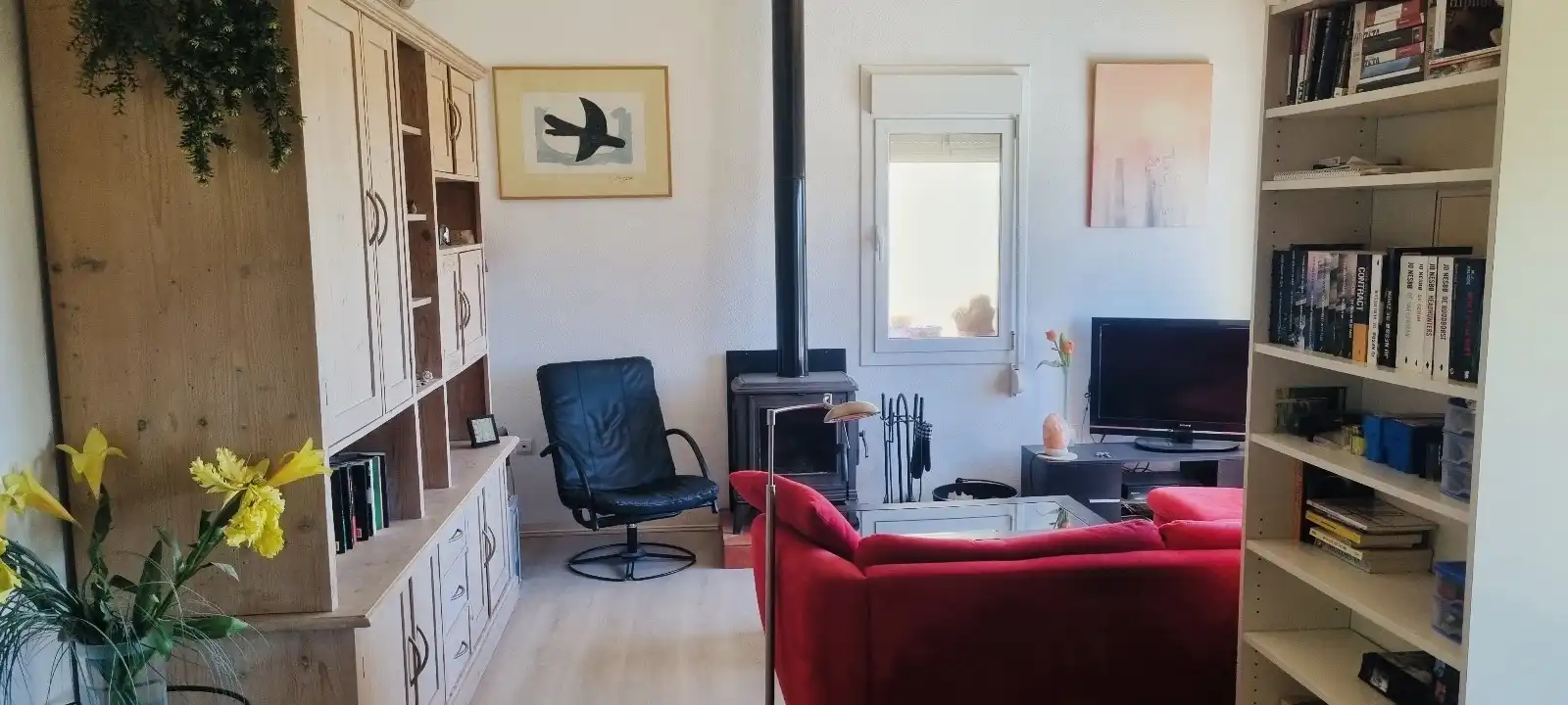 Sala de estar de Casa o chalet en venta en Xaló con Aire acondicionado, Calefacción y Jardín privado