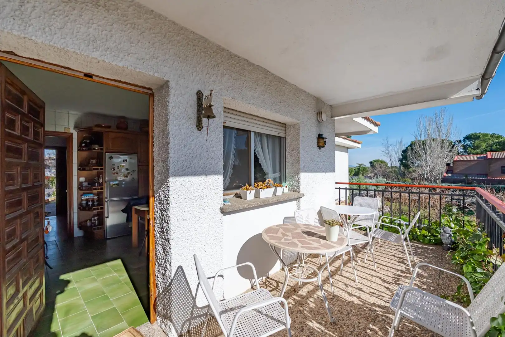 Terraza de Casa o chalet en venta en Tres Cantos con Calefacción, Jardín privado y Terraza