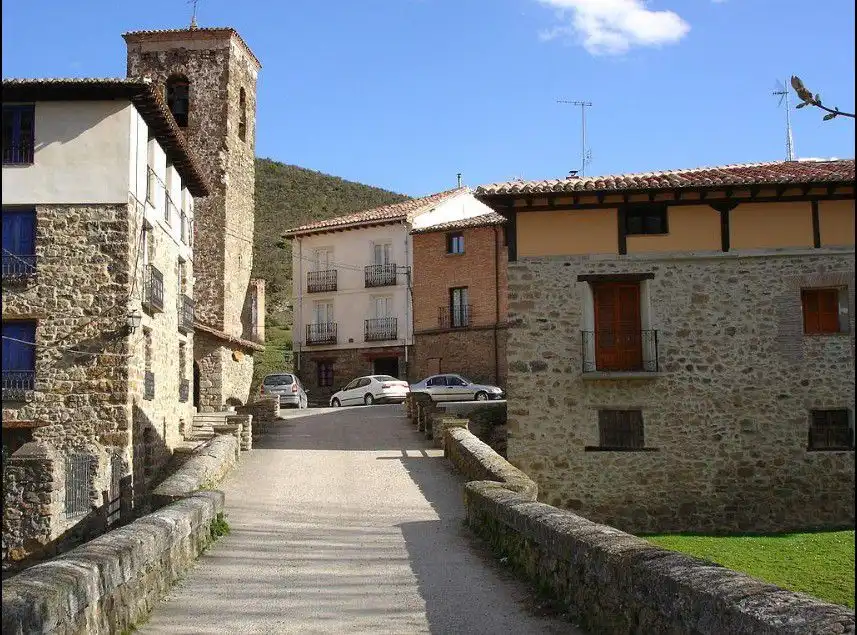 Exterior view of Houses for sale in Cabezón de Cameros  with Heating, Storage room and Furnished