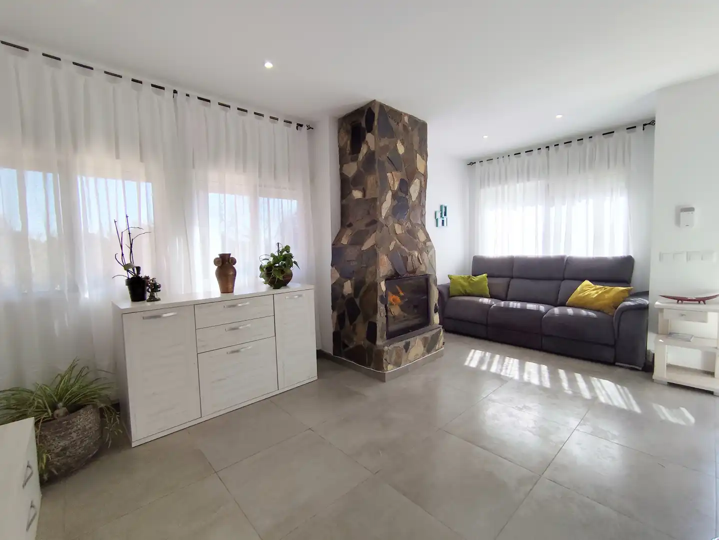 Sala de estar de Casa o chalet en venta en Piera con Jardín privado, Terraza y Trastero