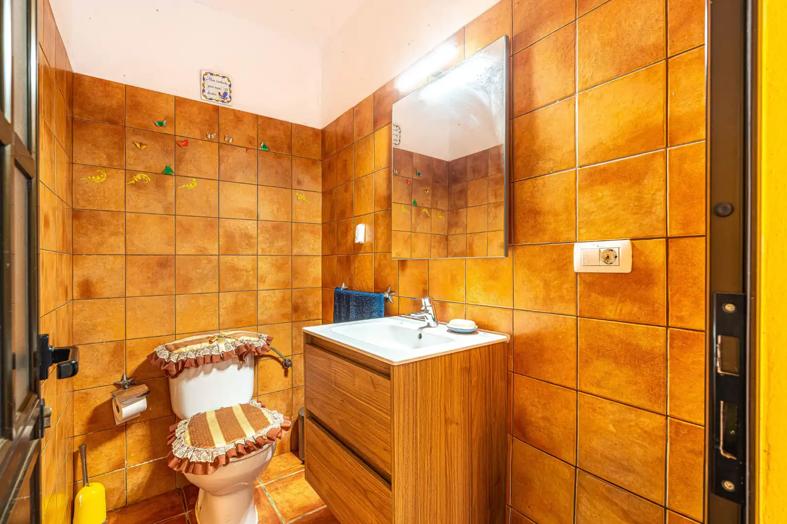 Baño de Casa adosada en venta en San Cristóbal de la Laguna con Jardín privado, Terraza y Trastero