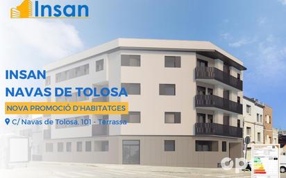 Exterior view of Duplex for sale in Terrassa  with Air Conditioner, Heating and Terrace