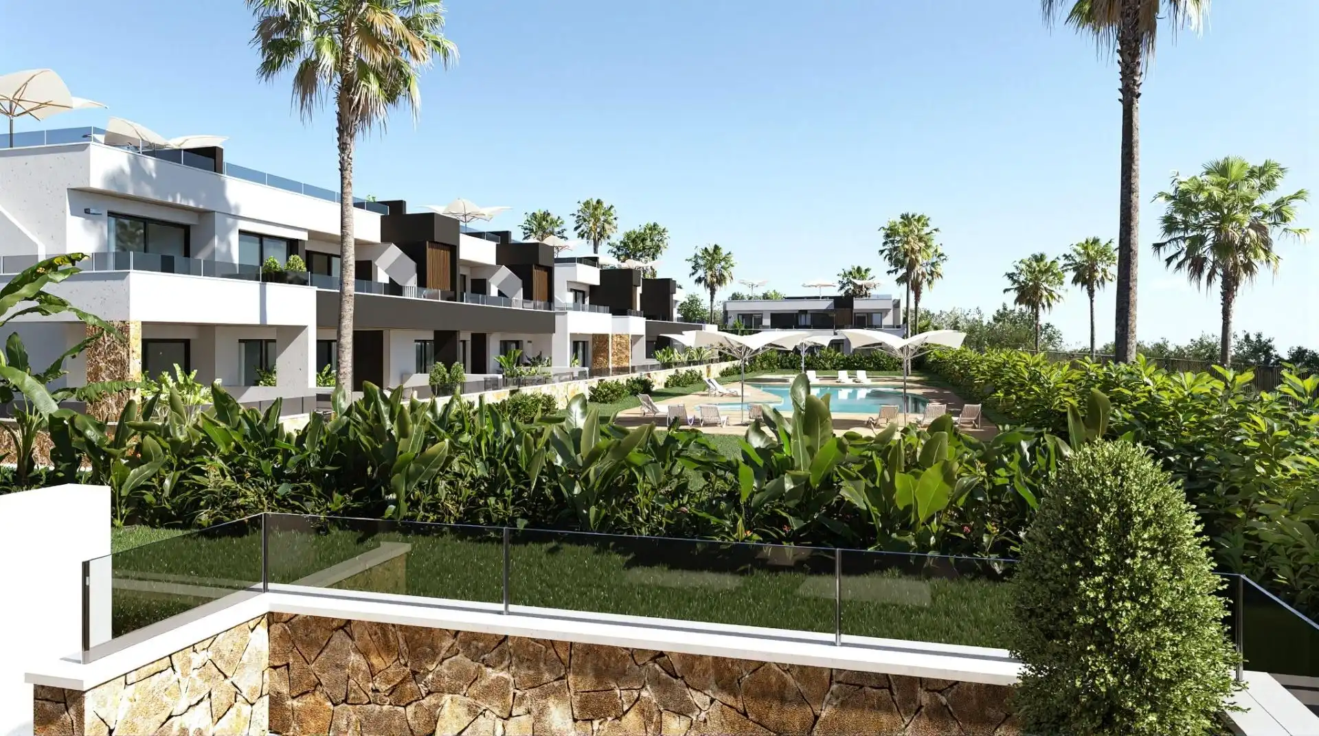 Terrassa de Casa o xalet en venda en Rojales amb Aire condicionat, Jardí privat i Terrassa