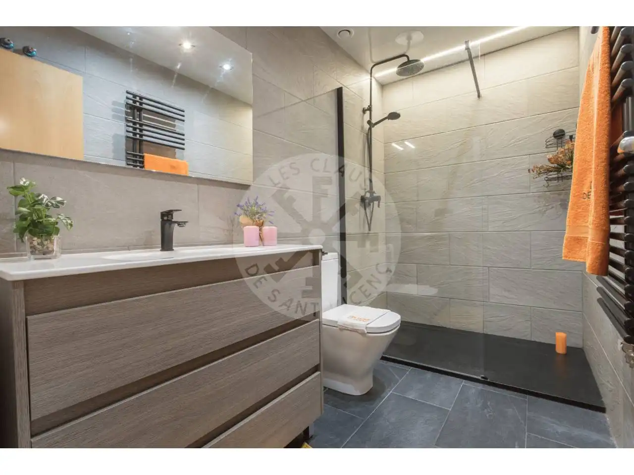 Baño de Casa o chalet en venta en Terrassa con Aire acondicionado, Calefacción y Jardín privado