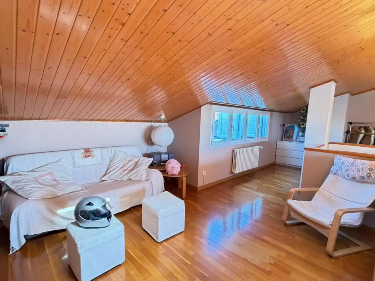 Sala d'estar de Dúplex en venda en Sant Quirze del Vallès amb Calefacció, Terrassa i Traster