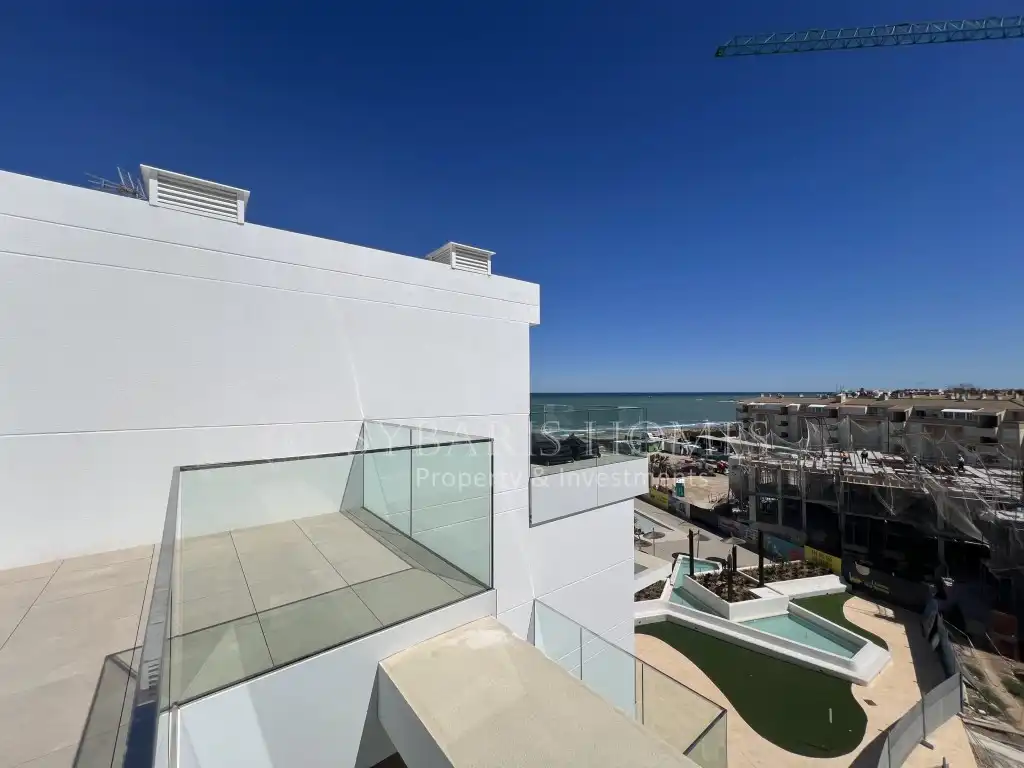 Terraza de Ático en venta en Dénia con Piscina comunitaria