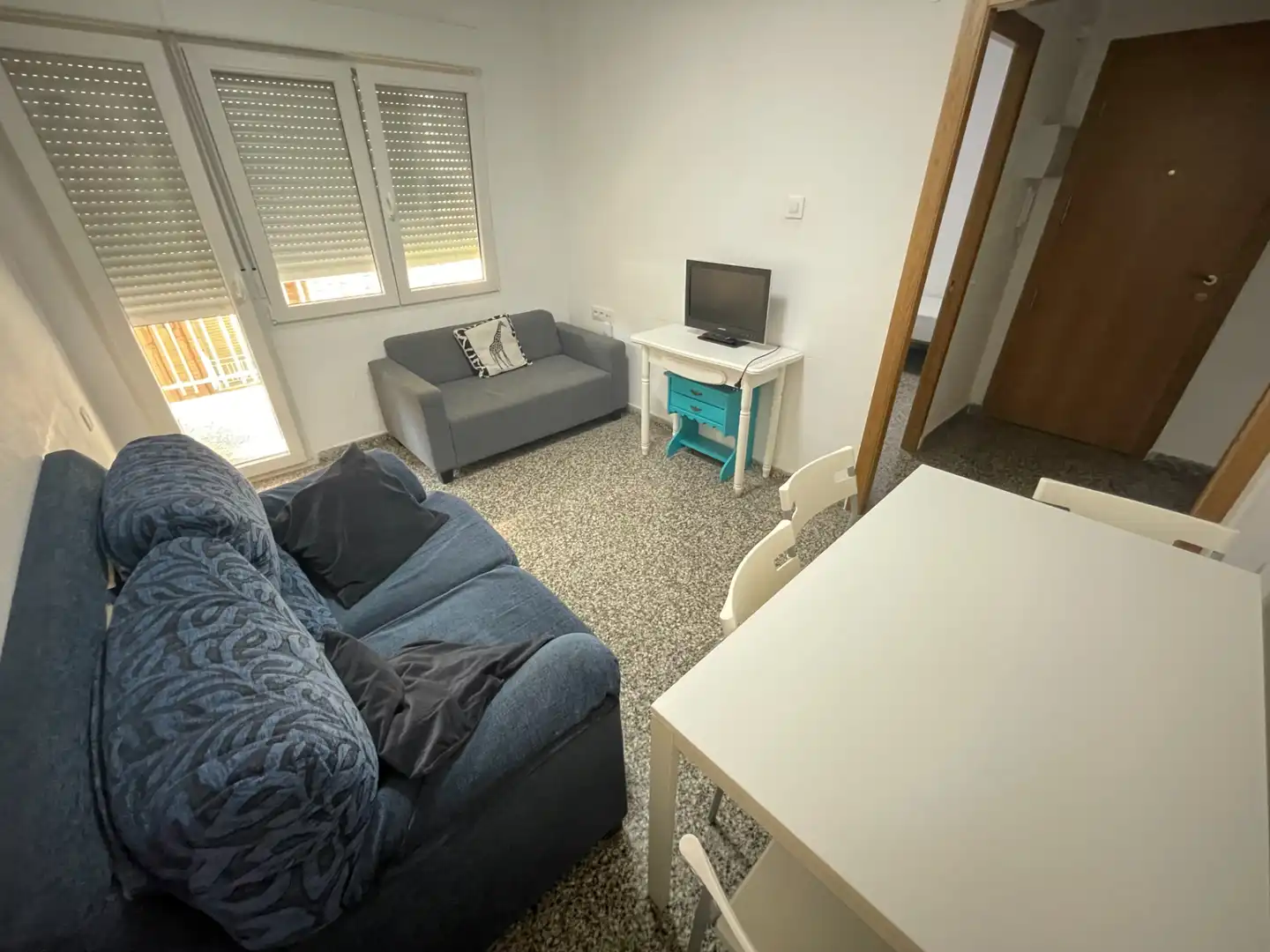 Living room of Flat for rent in Murcia  with Furnished, Oven and Washing machine