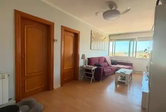 Sala de estar de Piso en venta en Sant Feliu de Llobregat con Calefacción y Parquet