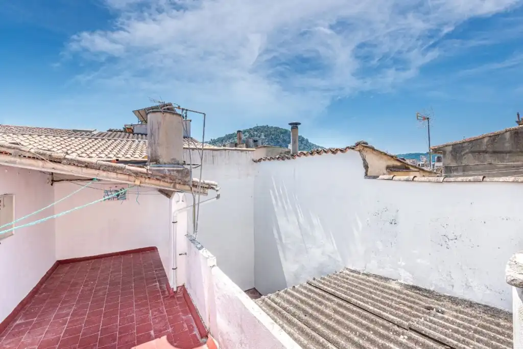 Vista exterior de Casa adosada en venta en Pollença con Terraza