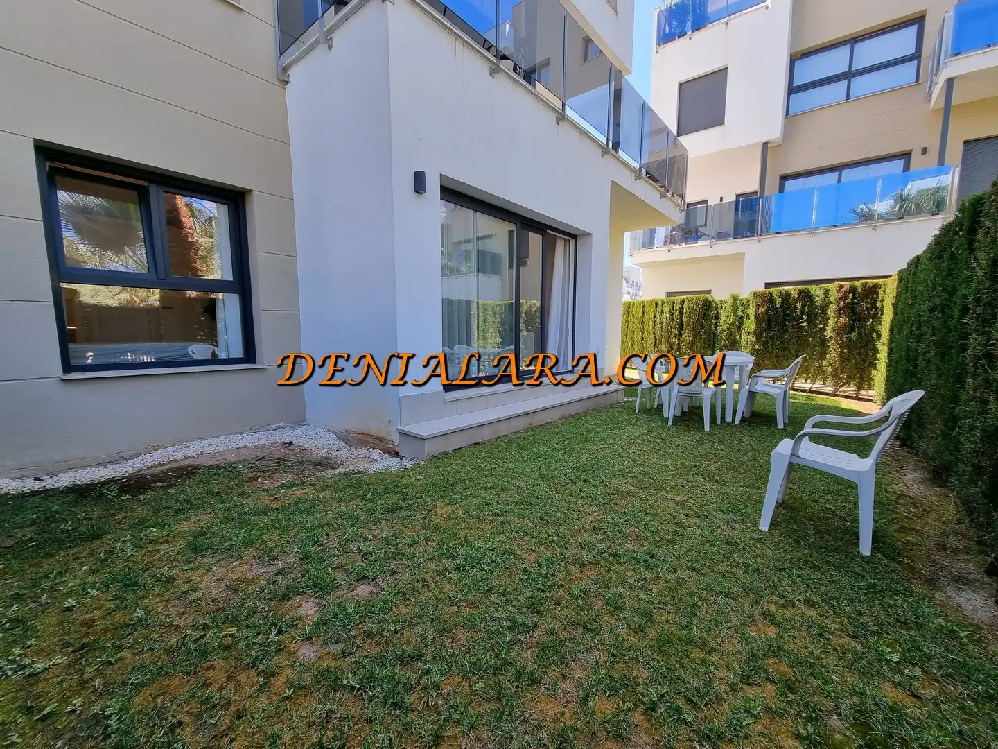 Jardín de Apartamento en venta en Oliva con Aire acondicionado, Jardín privado y Terraza