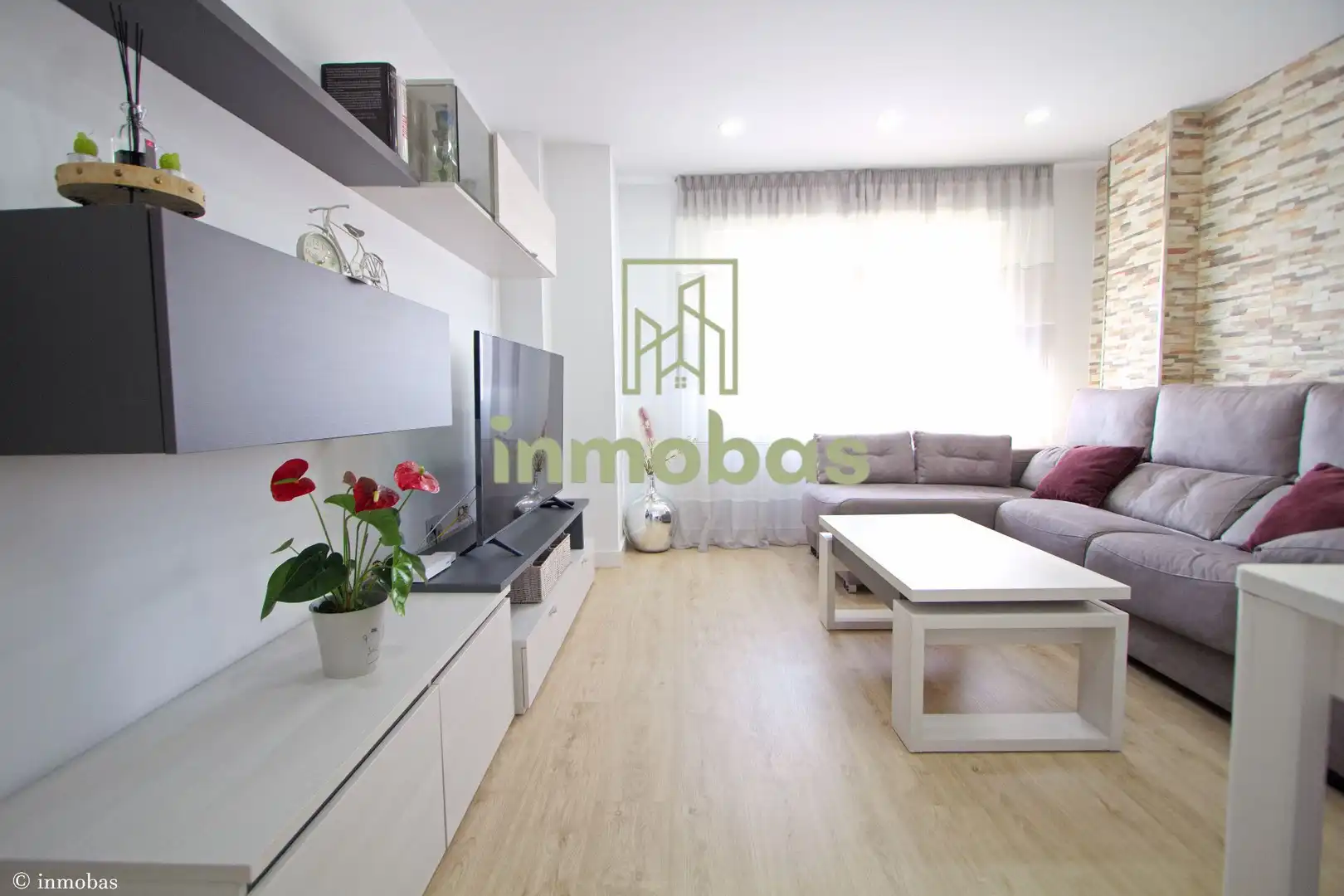 Wohnzimmer von Dachboden zum Verkauf in Badajoz mit Klimaanlage, Terrasse und Abstellraum