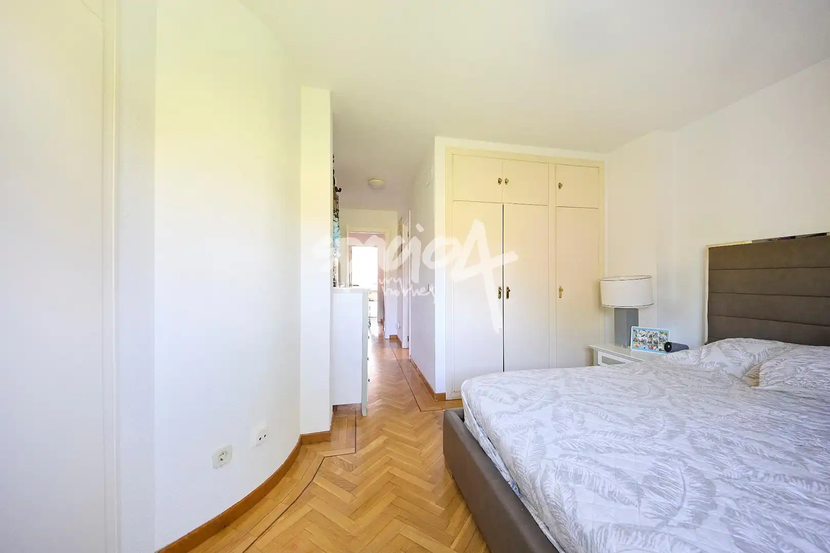 Dormitori de Casa o xalet de lloguer en Villanueva de la Cañada amb Calefacció, Jardí privat i Parquet
