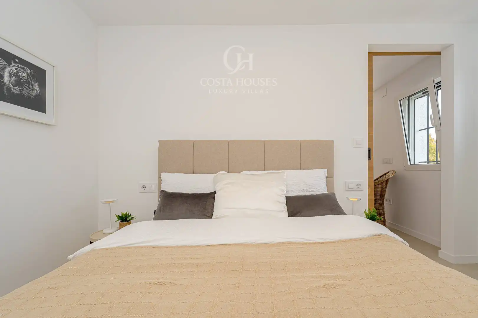 Dormitori de Casa o xalet en venda en Moraira amb Aire condicionat, Calefacció i Jardí privat