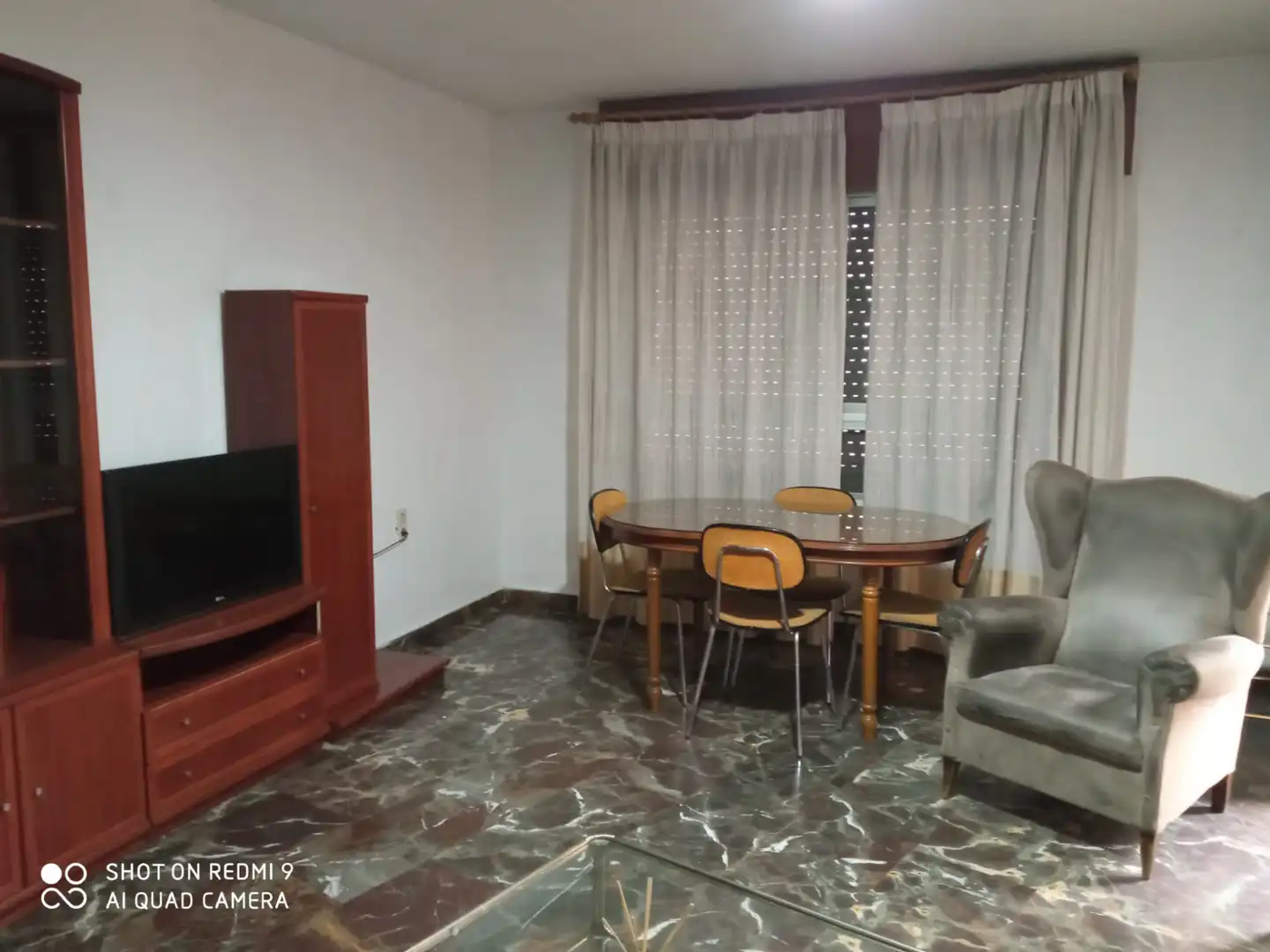Living room of Flat for rent in Granada  with Heating, Terrace and Furnished