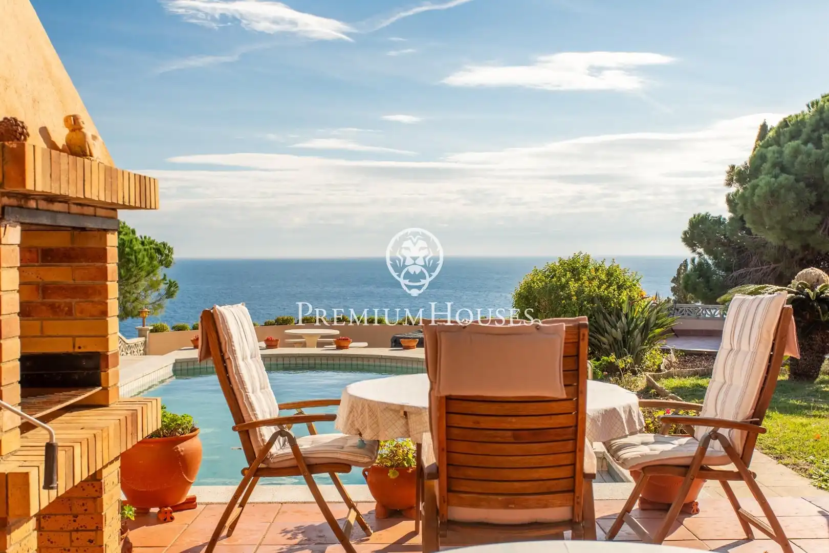Terrassa de Casa o xalet en venda en Lloret de Mar amb Calefacció, Jardí privat i Piscina