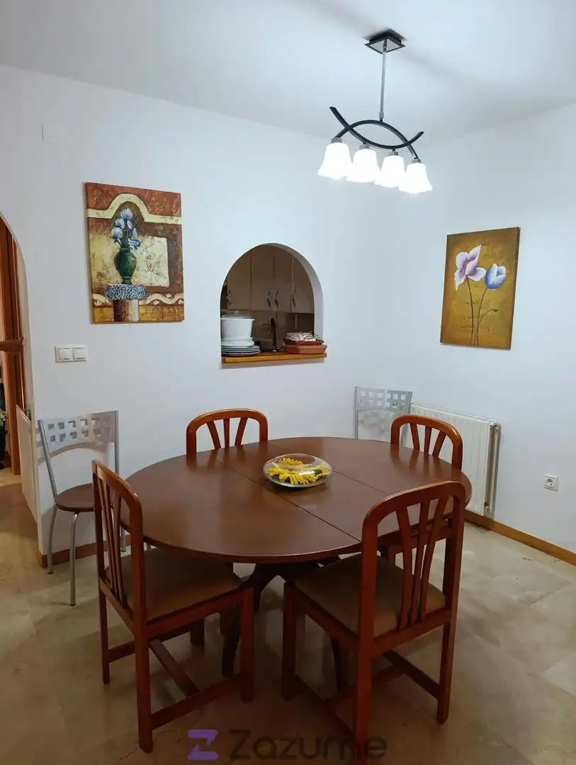 Dining room of Flat for rent in Marbella  with Heating, Terrace and Swimming Pool