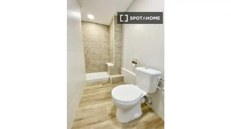 Bathroom of Flat for share in Murcia  with Air Conditioner, Terrace and Furnished