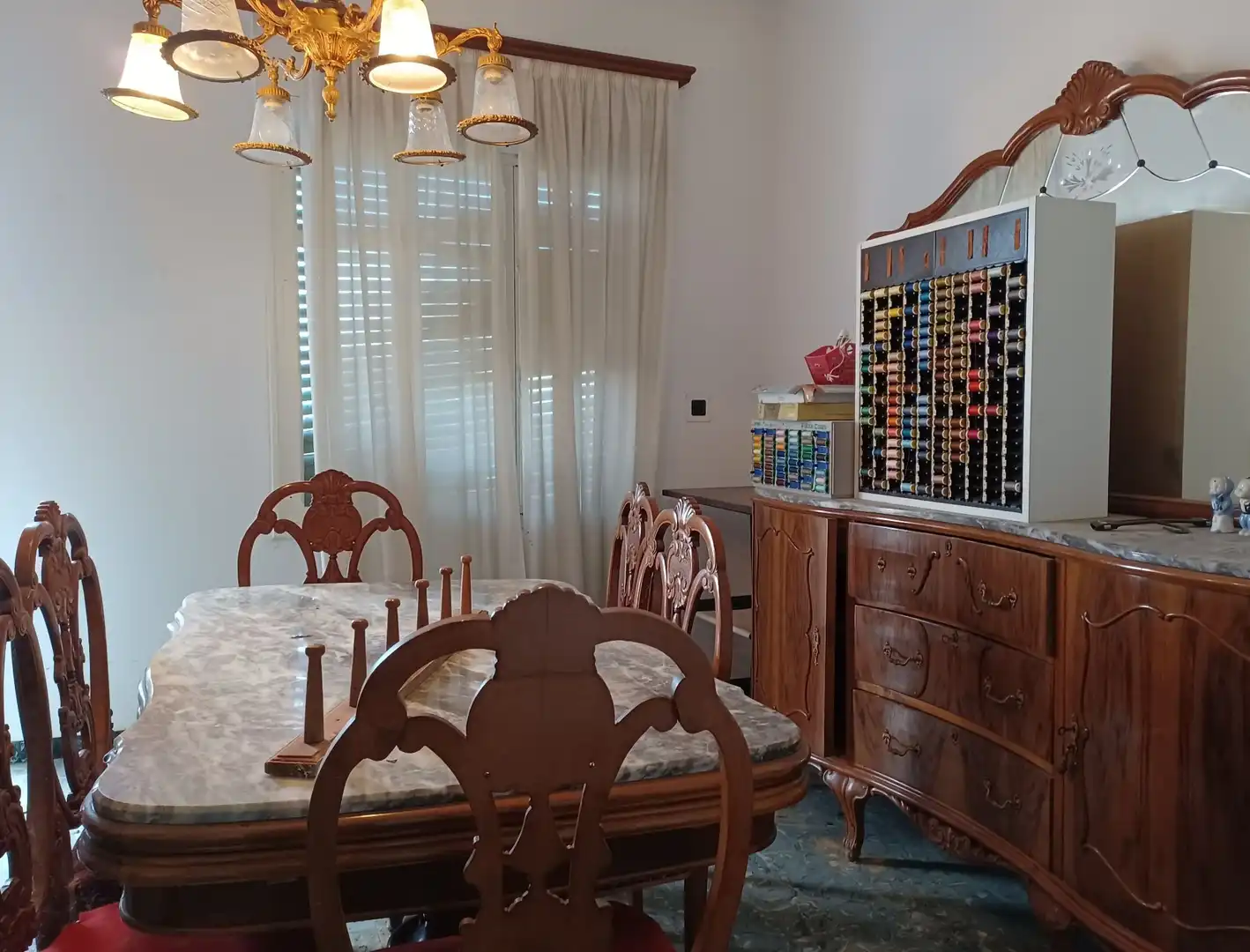 Comedor de Finca rústica en venta en Agullent con Trastero