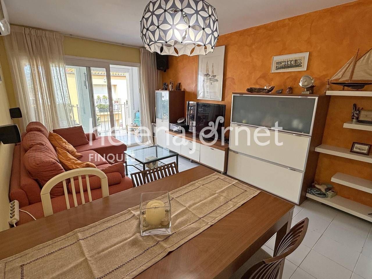 Living room of Flat for sale in Calonge i Sant Antoni  with Terrace and Alarm