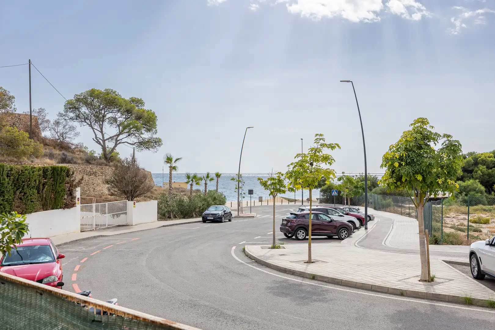 Vista exterior de Apartamento en venta en Villajoyosa / La Vila Joiosa con Piscina, Amueblado y Piscina comunitaria