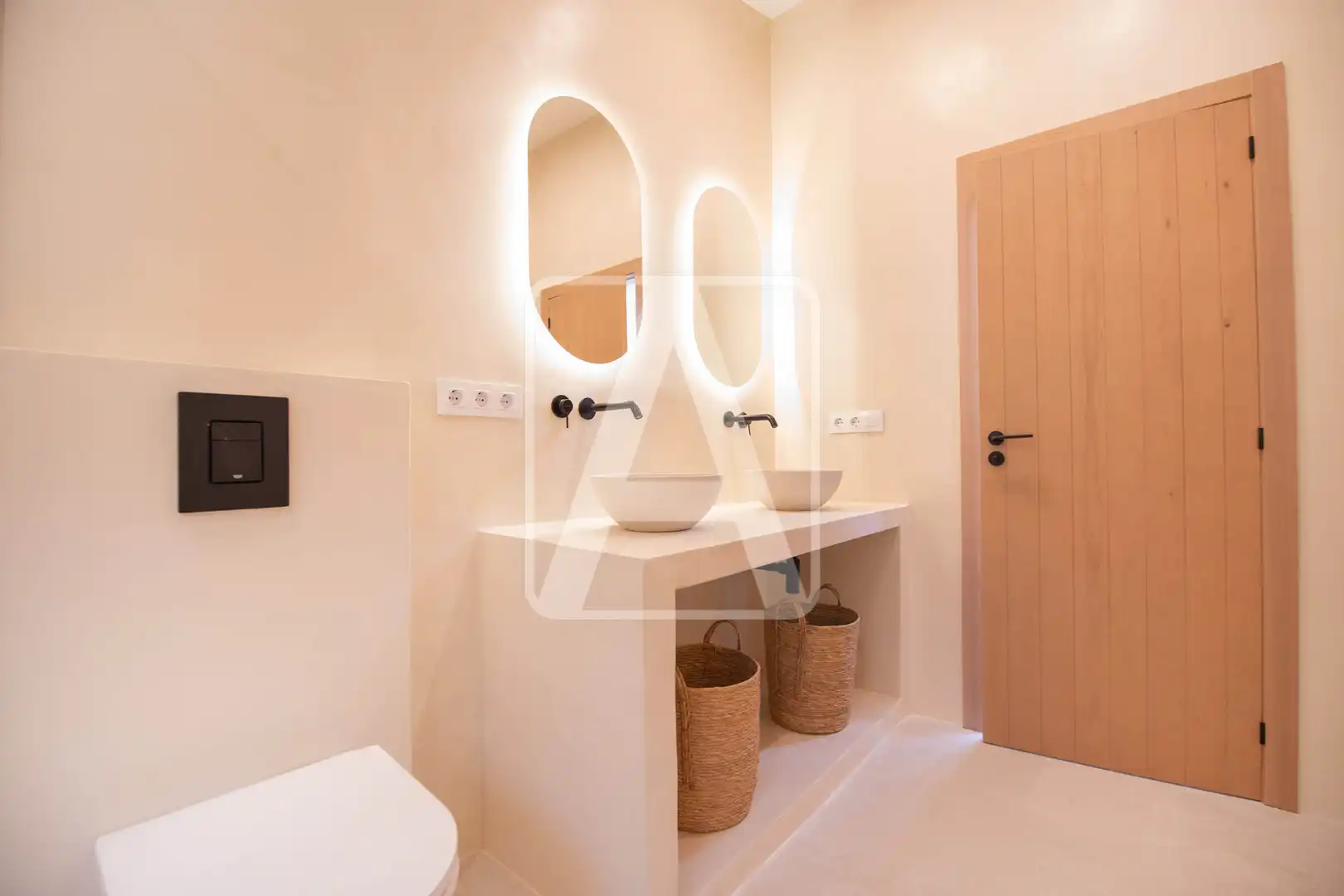 Baño de Casa o chalet en venta en Benissa con Aire acondicionado, Calefacción y Jardín privado