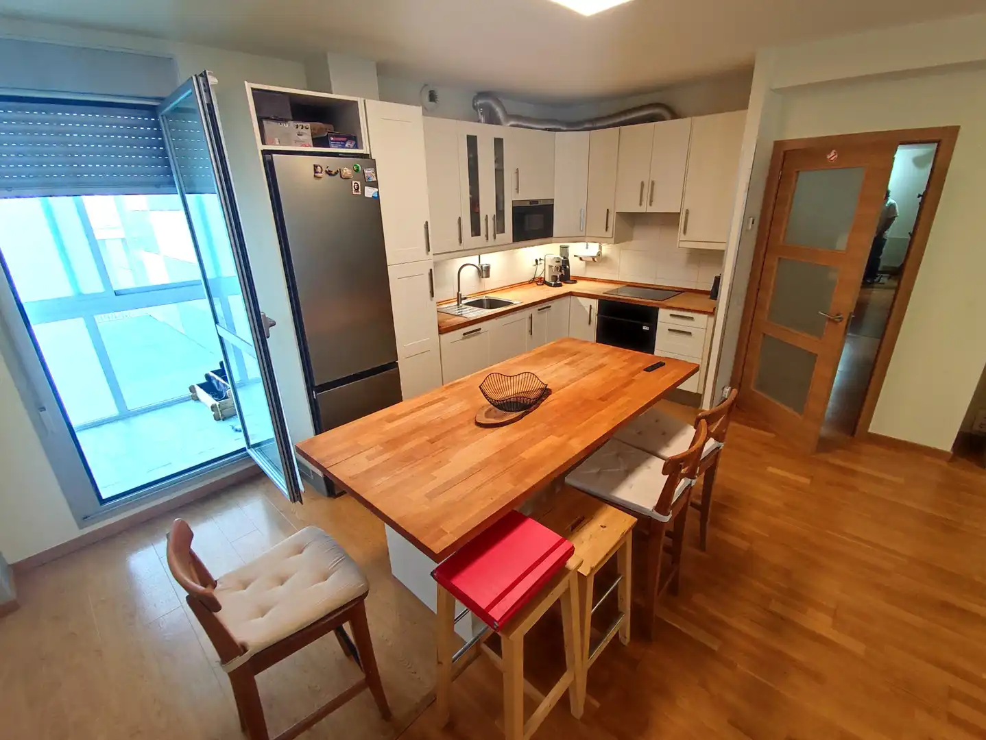 Cocina de Piso en venta en Vitoria - Gasteiz con Calefacción, Terraza y Amueblado