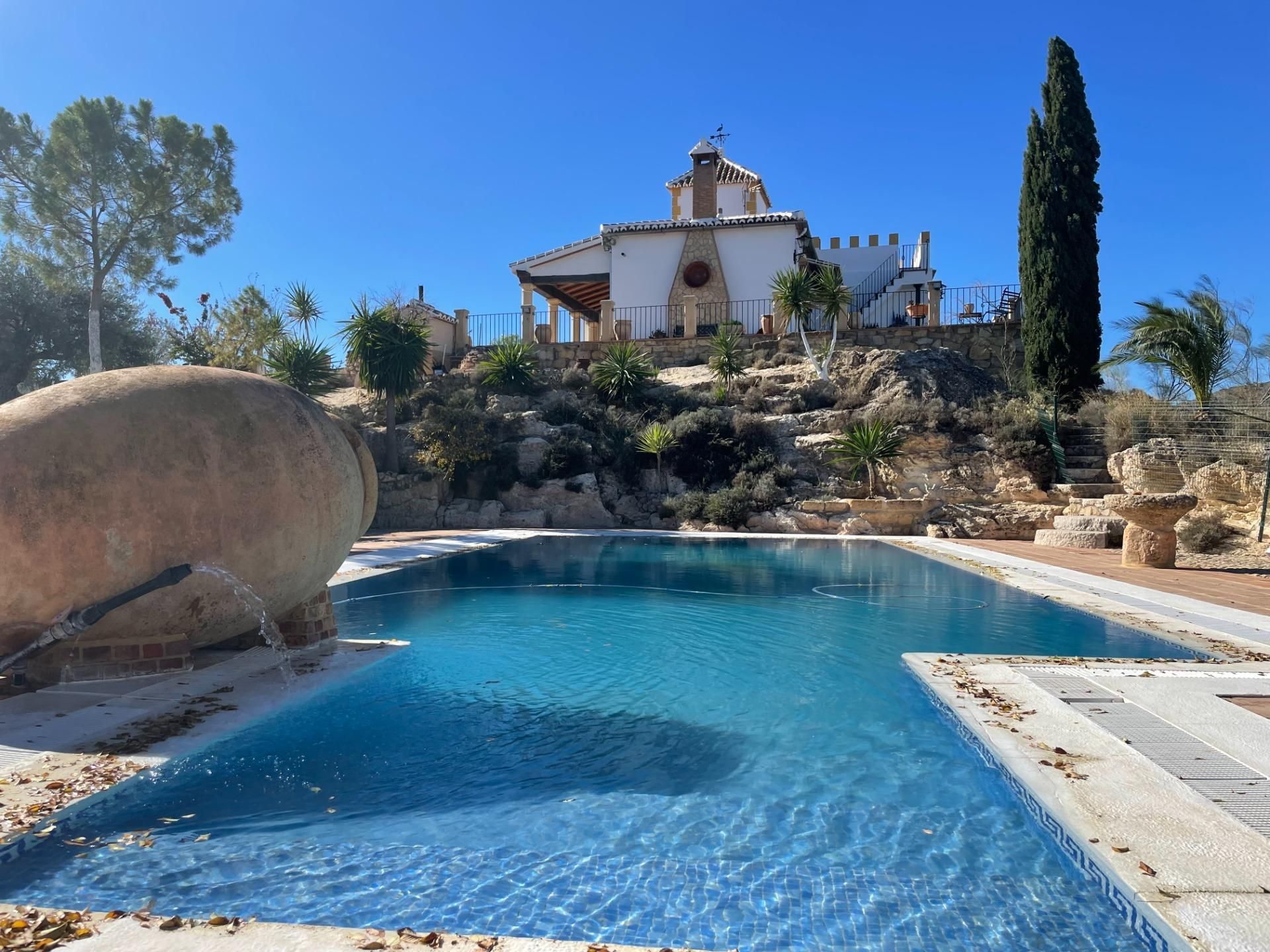 Piscina de Casa o xalet en venda en Alameda amb Calefacció, Jardí privat i Traster
