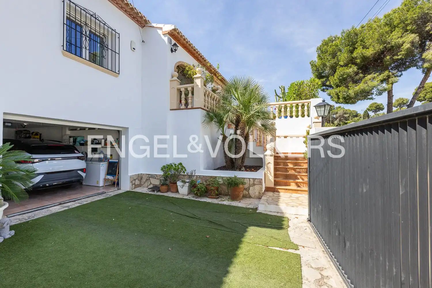 Vista exterior de Finca rústica en venda en Jávea / Xàbia amb Aire condicionat, Calefacció i Jardí privat