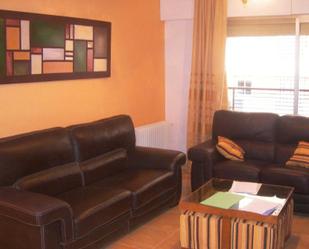 Living room of Flat for sale in  Albacete Capital  with Air Conditioner, Parquet flooring and Internet