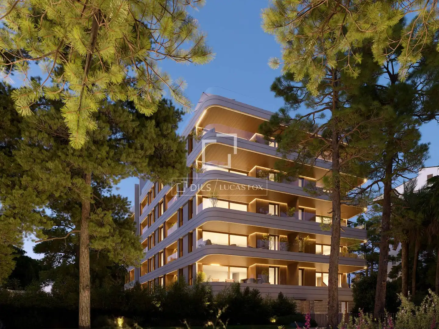 Vista exterior de Pis en venda en Benicasim / Benicàssim amb Aire condicionat, Jardí privat i Terrassa