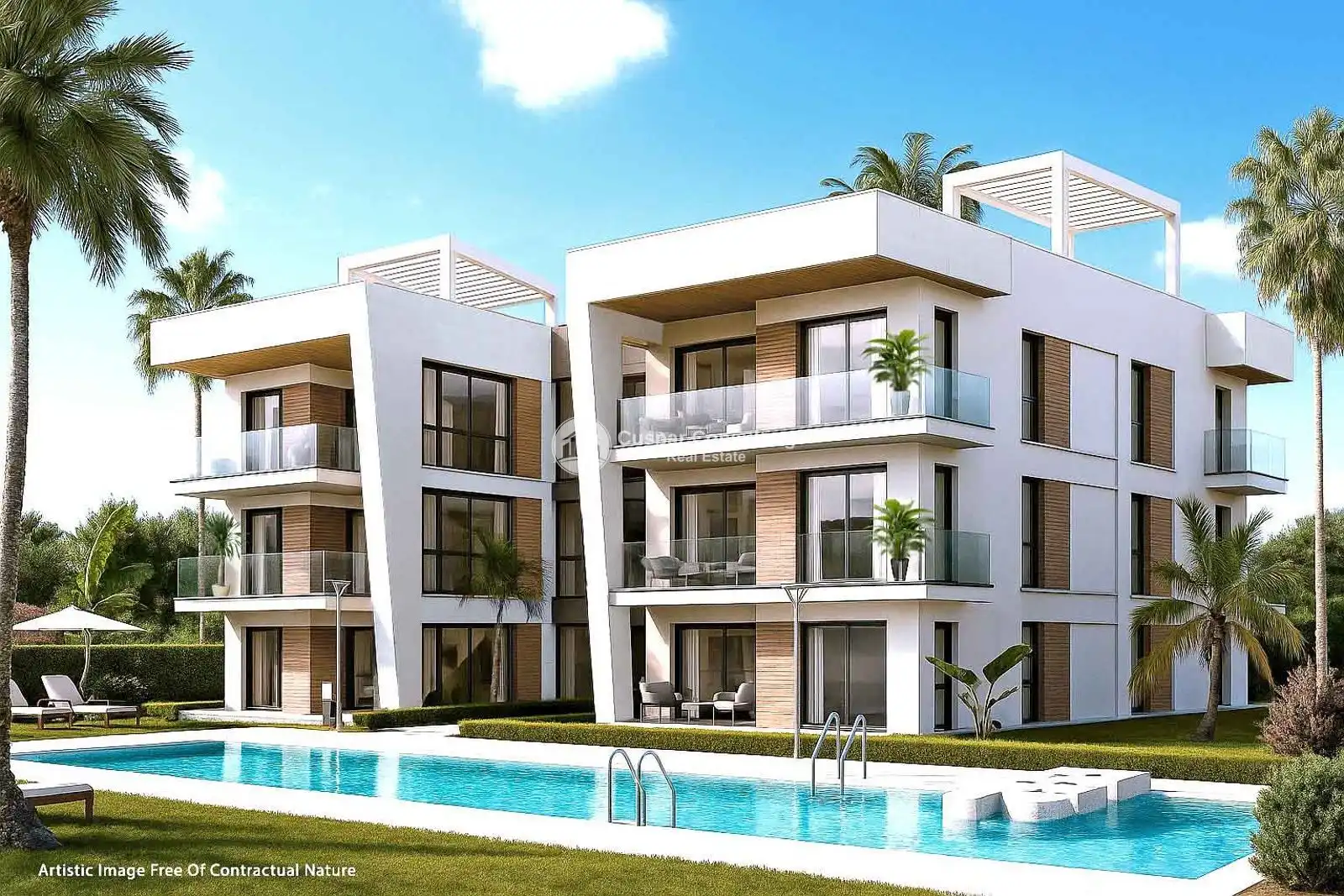 Apartment with pool for sale in Los Narejos - Punta Calera