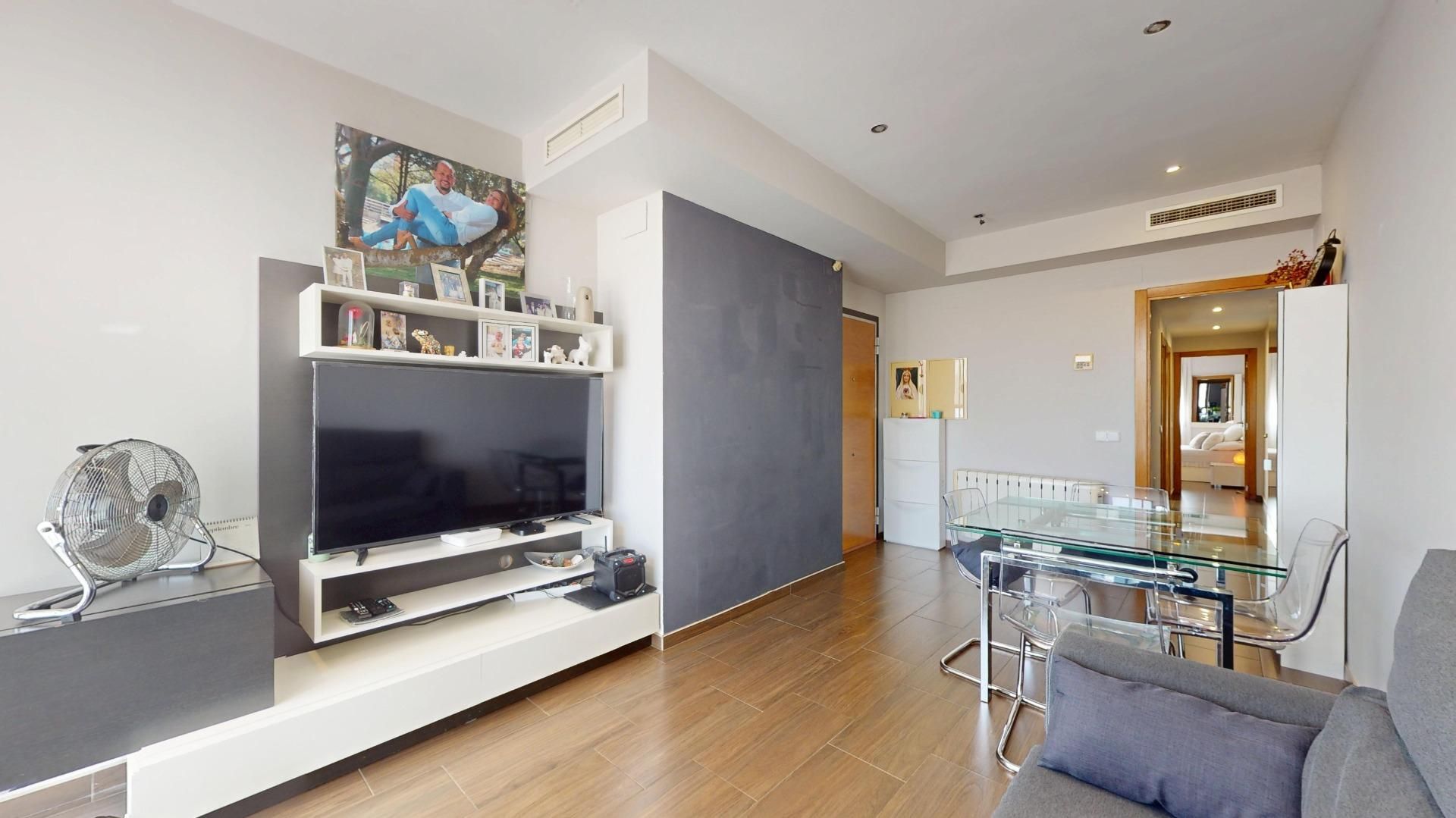 Sala d'estar de Apartament en venda en Sagunto / Sagunt amb Aire condicionat, Calefacció i Balcó