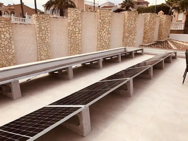 Terrassa de Casa o xalet en venda en Rojales amb Aire condicionat, Jardí privat i Terrassa