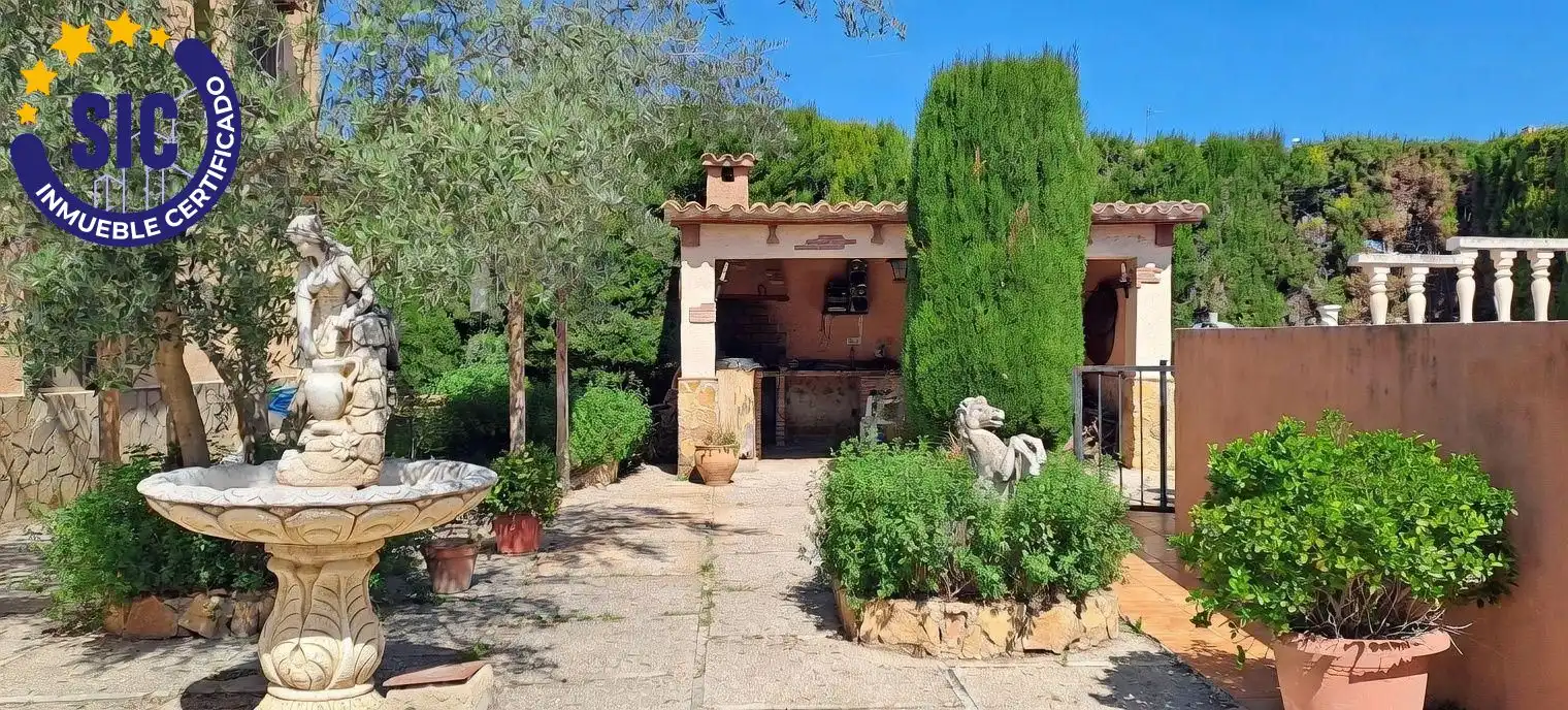 Jardí de Casa o xalet en venda en Barxeta amb Aire condicionat, Calefacció i Piscina